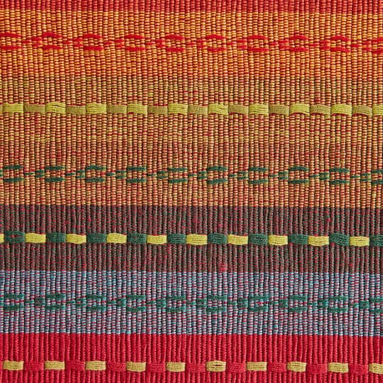 DII® Spice Tonal Stripe With Fringe Placemats, 6ct.